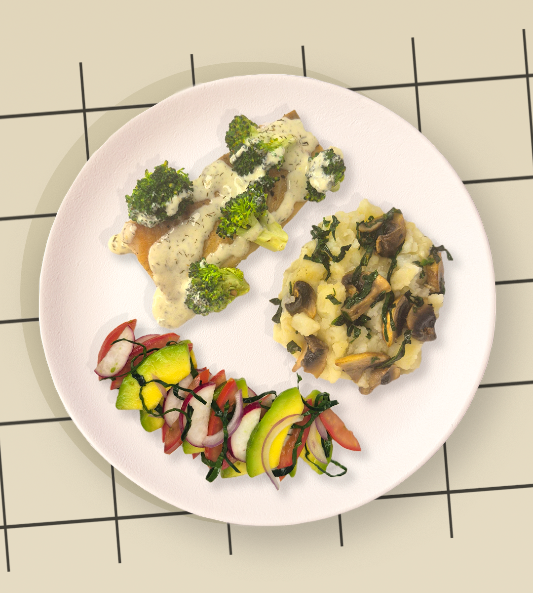 TILAPIA AL ENELDO CON BRÓCOLI