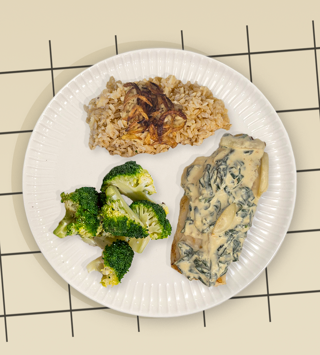 TILAPIA A LA FLORENTINA
