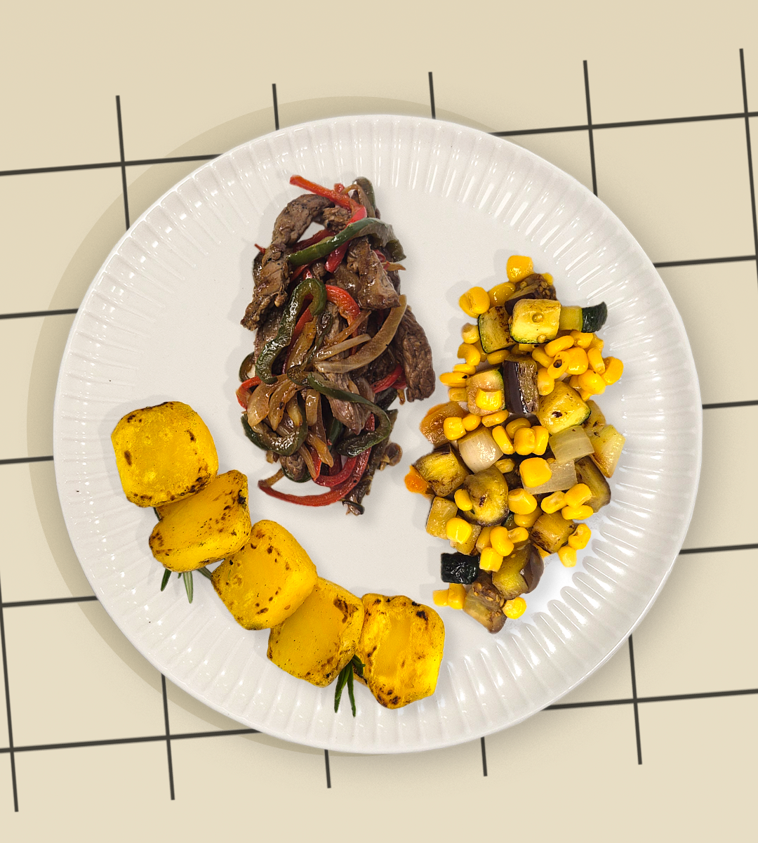 FAJITAS DE CARNE CON PIMENTÓN