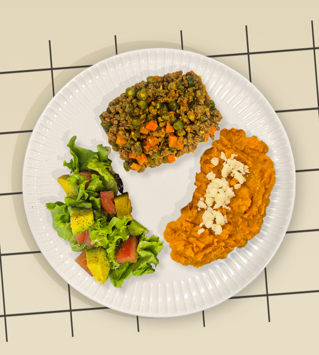 CARNE MOLIDA CON VEGETALES